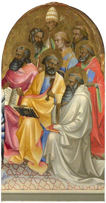 Azizler İbadetçiler: Ana Sağ Panel - Lorenzo Monaco
