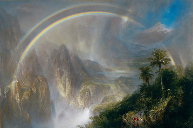 Tropiklerde Yağmur Mevsimi - Frederic Edwin Church