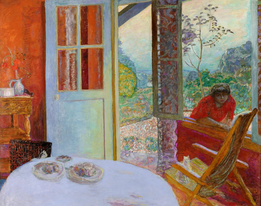 Kırsalda Yemek Odası - Pierre Bonnard