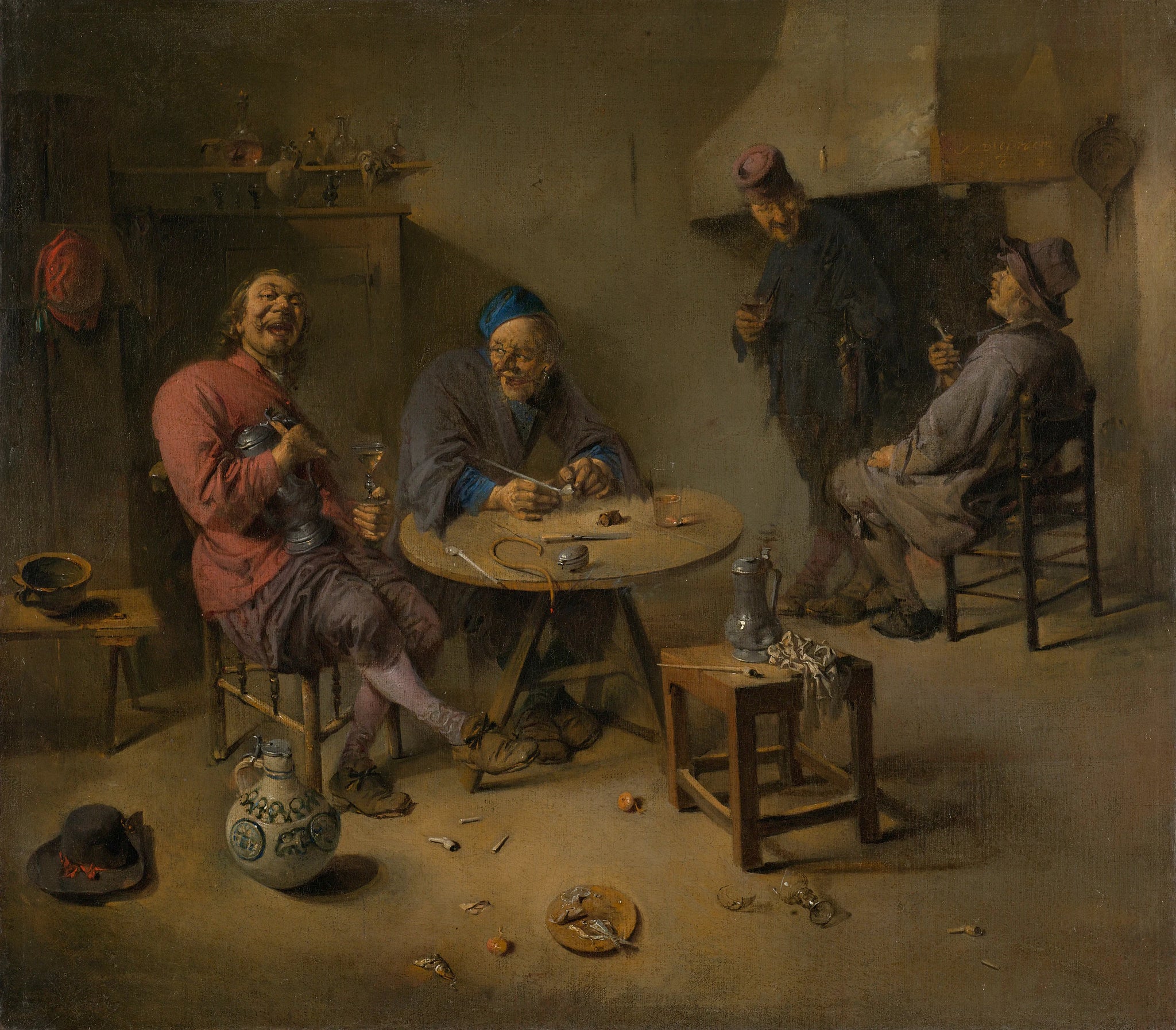 La salle des fêtes - Abraham Diepraam