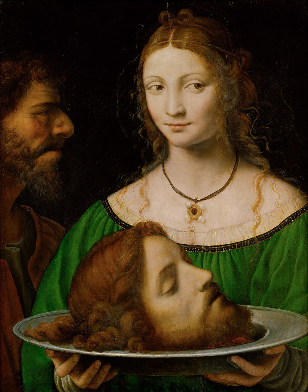 Salomé avec la tête de Jean-Baptiste - Bernardino Luini - Alpha Reproduction