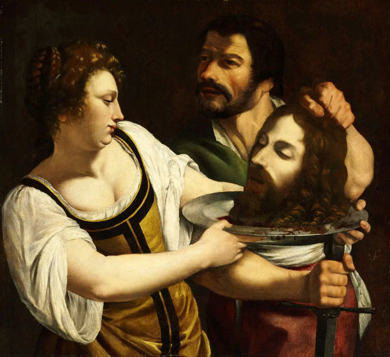 Salomé ve Vaftizci Yahya'nın başı - Artemisia Gentileschi