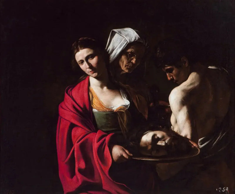 Salome, Aziz Yahya'nın başı - Caravaggio