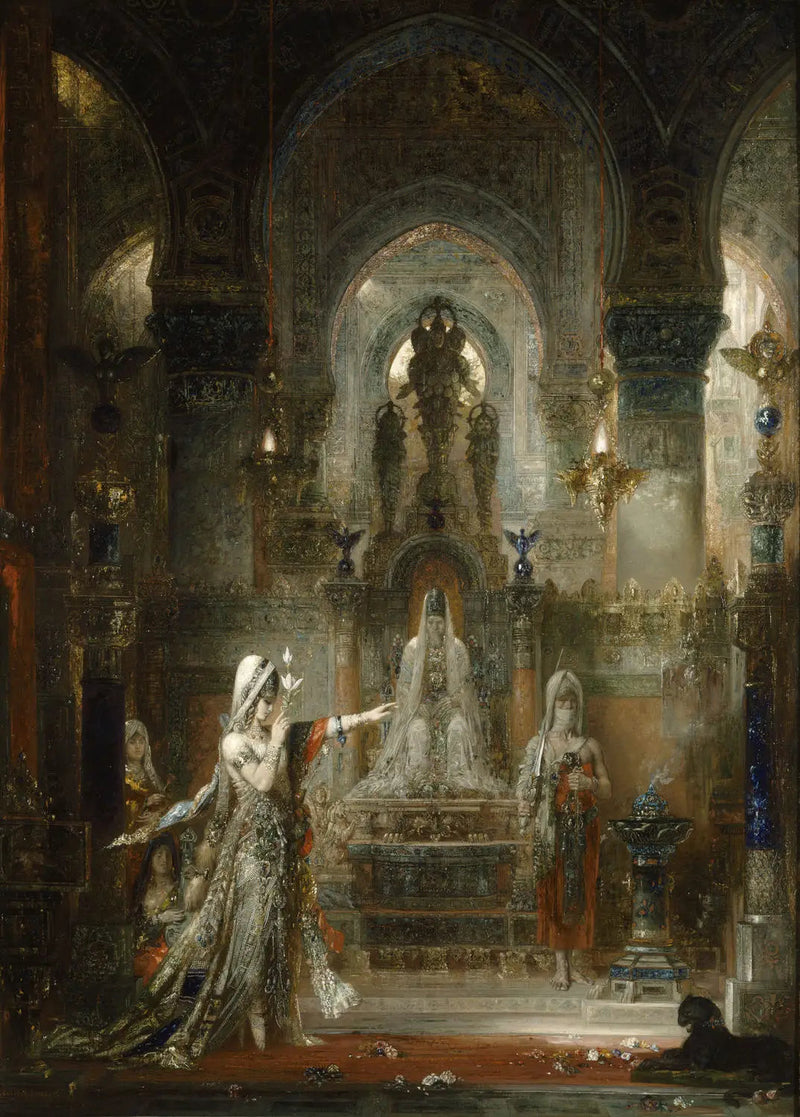 Salomé, Hérode önünde dans ediyor - Gustave Moreau