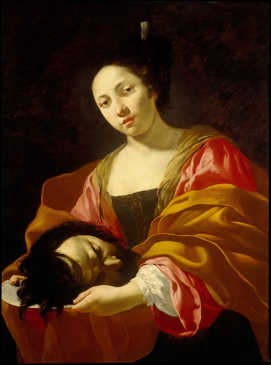 Salomé ve Vaftizci Yahya'nın Başı - Simon Vouet