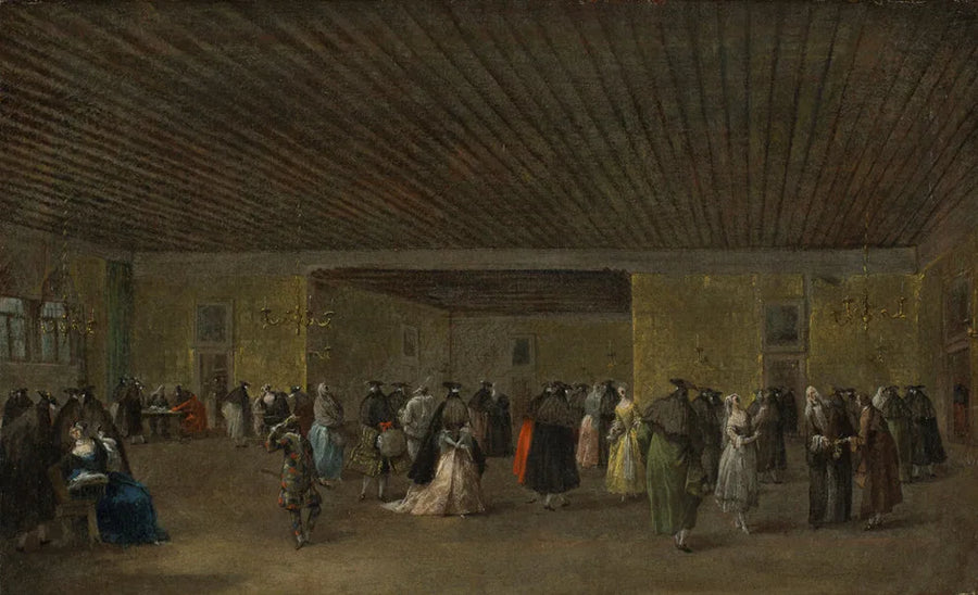 Venice Ridotto Ana Salonu - Francesco Guardi