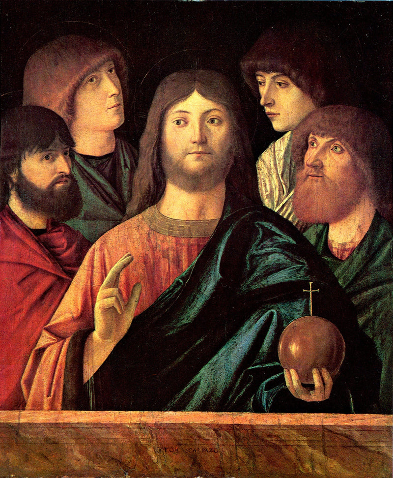 Salvator Mundi ve havariler - Vittore Carpaccio