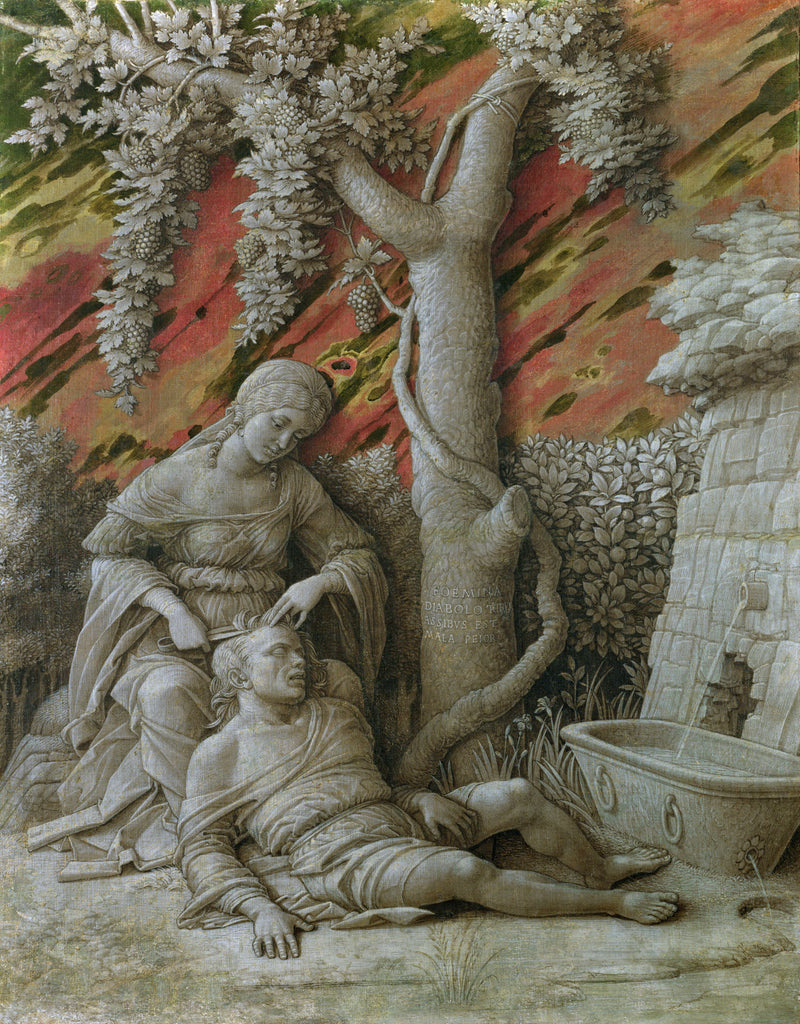 Samson ve Delilah - Andrea Mantegna