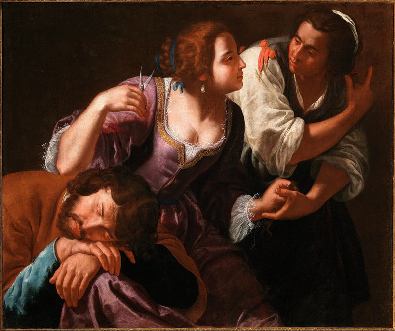 Samson ve Delilah - Artemisia Gentileschi