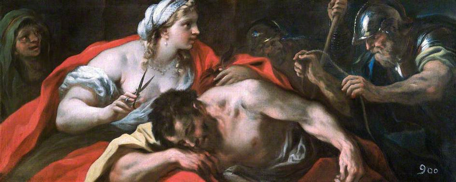 Samson ve Delilah - Luca Giordano