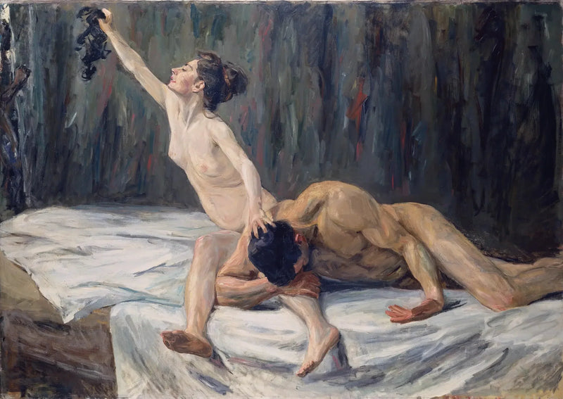 Samson ve Delilah - Max Liebermann
