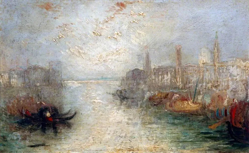 San Benedetto Fusina'ya Doğru - J. M. W. Turner
