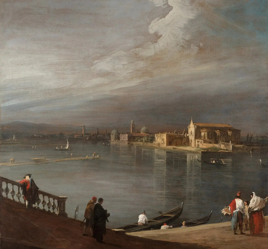 San Cristoforo, San Michele ve Murano, Fondamenta Nuove'den, Venedik - Canaletto