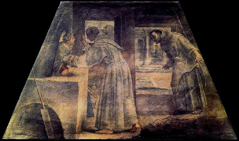 San Diego uyuyan çocuğu fırında kurtarıyor - Annibale Carracci