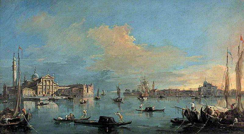San Giorgio Maggiore, Venedik - Francesco Guardi