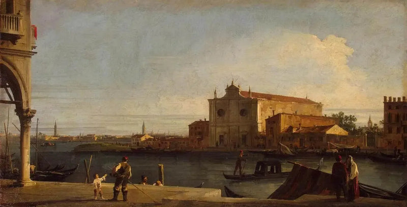 San Giovanni dei Battuti Murano'da - Canaletto