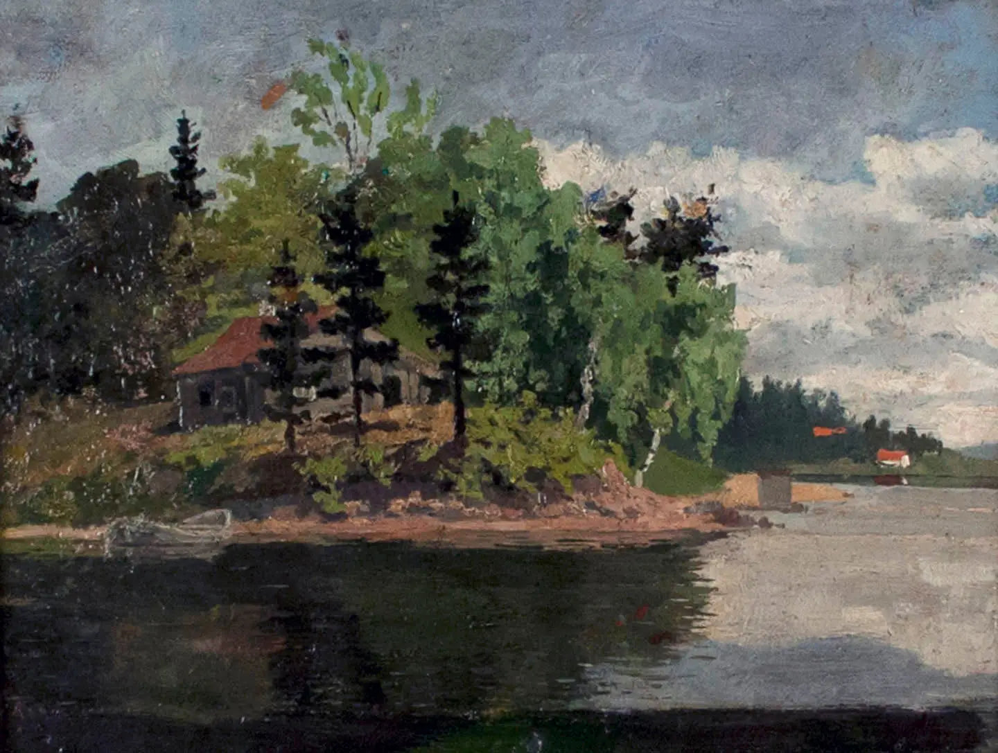 Reproduction du tableau « Sandvika - Edvard Munch » par Alpha Reproduction en peinture à l’huile