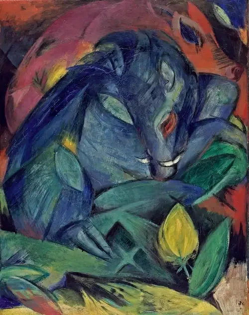 domuzlar - Franz Marc