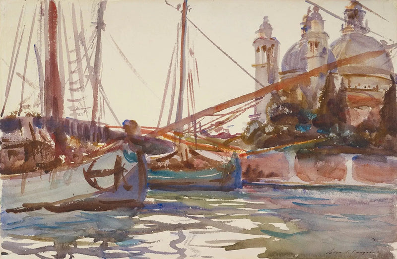 Santa Maria della Salute, Venedik - John Singer Sargent