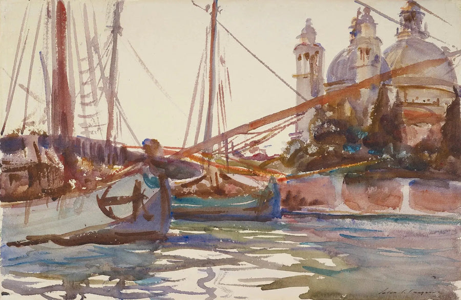 Santa Maria della Salute, Venedik - John Singer Sargent