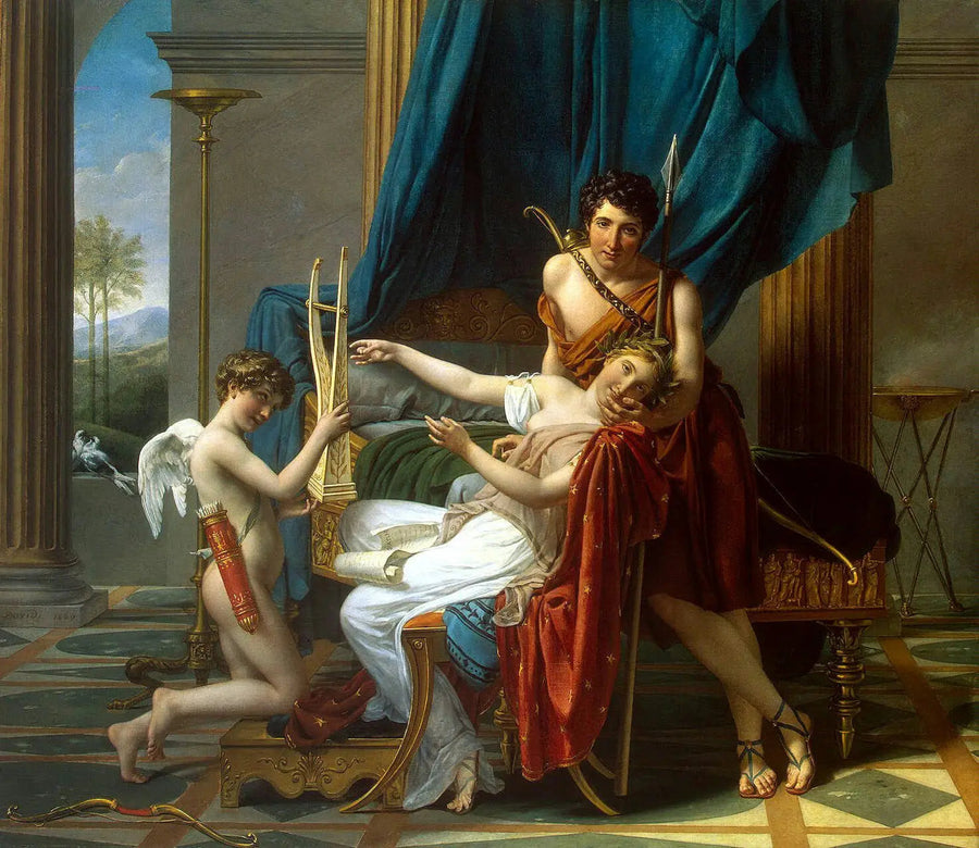 Sapho, Phaon ve Aşk - Jacques-Louis David