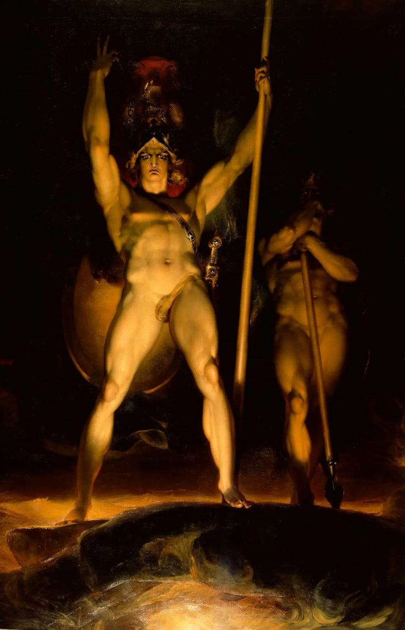 Şeytan ordusunu çağırıyor - Thomas Lawrence
