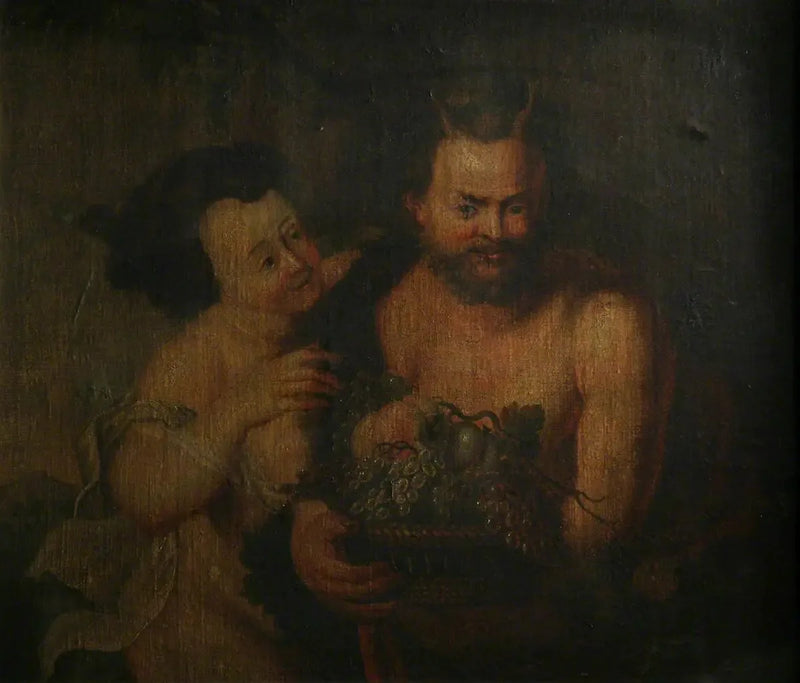 Satire ve bir kız - Peter Paul Rubens