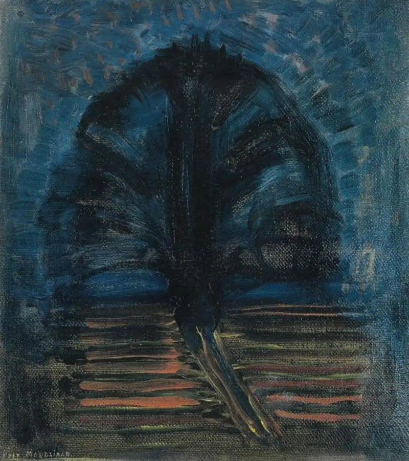Mavi Söğüt II - Piet Mondrian