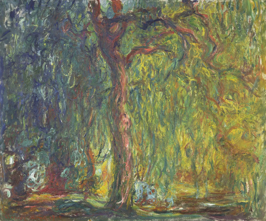Ağlayan Söğüt - Claude Monet