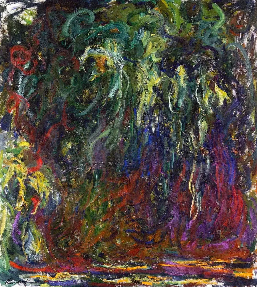 Ağlayan Söğüt - Claude Monet