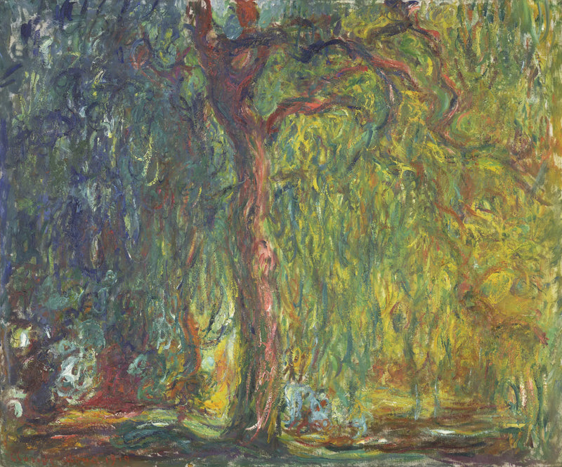 Ağlayan Söğüt - Claude Monet