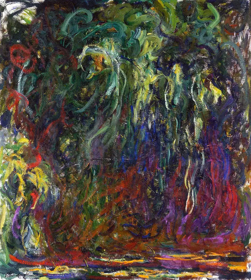 Ağlayan Söğüt - Claude Monet