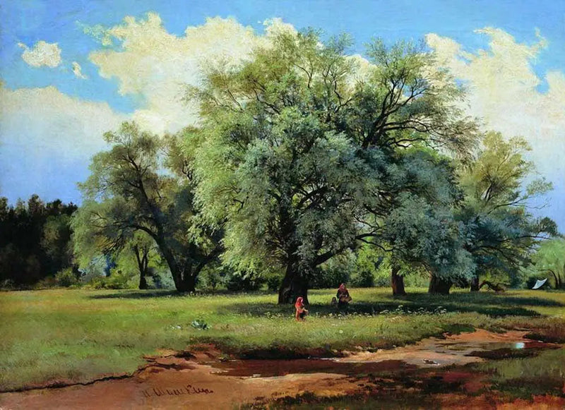 Güneşle Aydınlanmış Salyangozlar - Ivan Chichkine