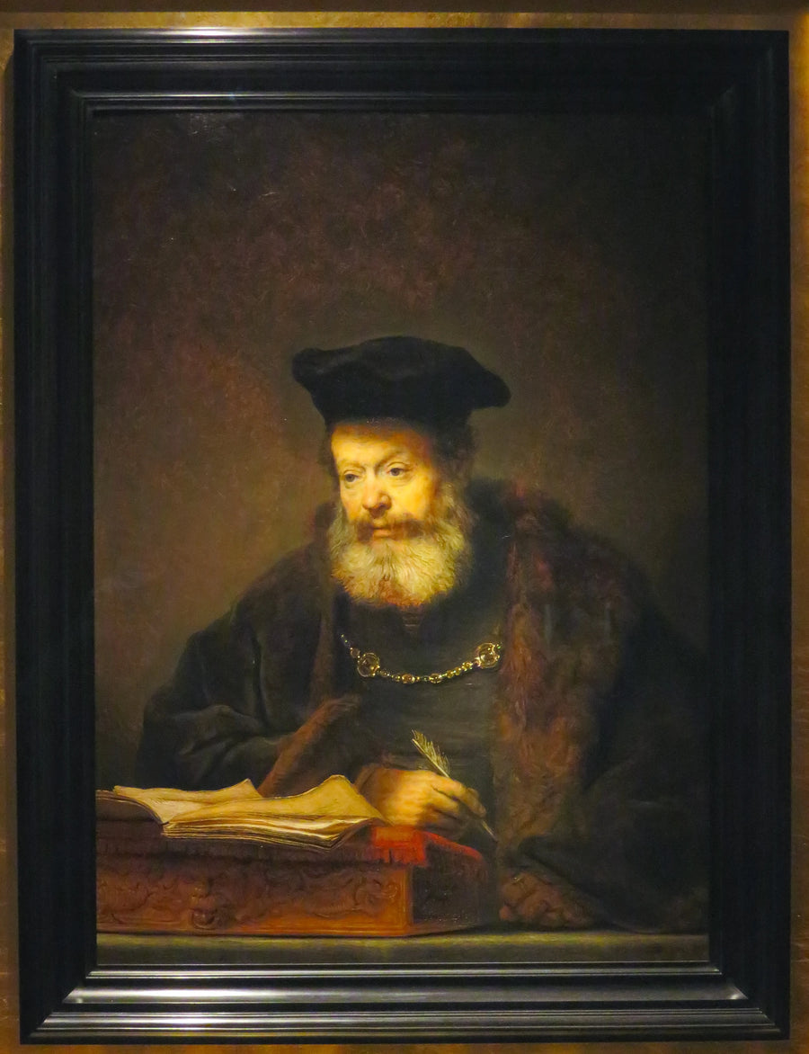 Çalışma Masasında Erudit - Rembrandt