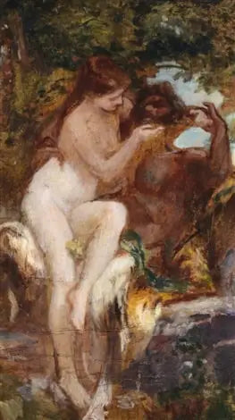 Aşk Sahnesi - Franz von Stuck