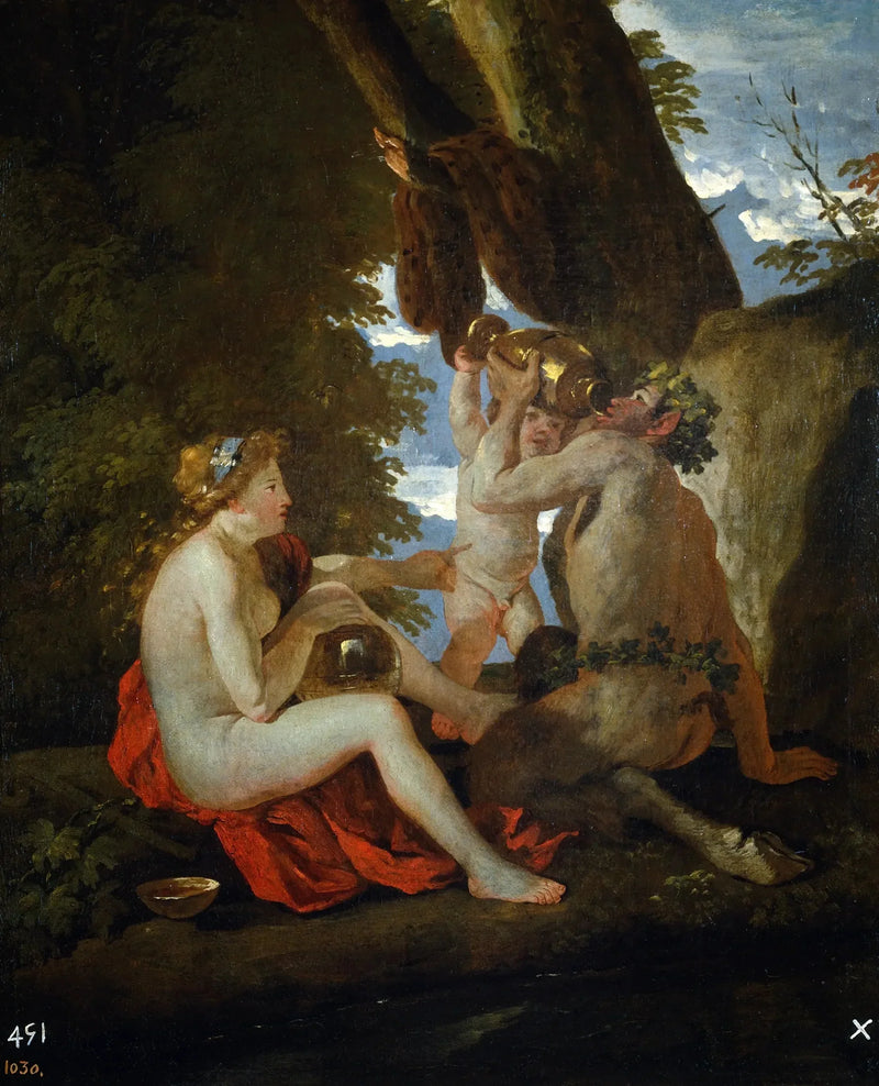 Şarapçı Sahnesi - Nicolas Poussin