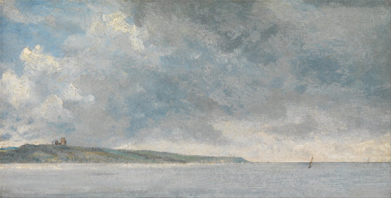 Kıyı Manzarası ve Kayalıklar - John Constable
