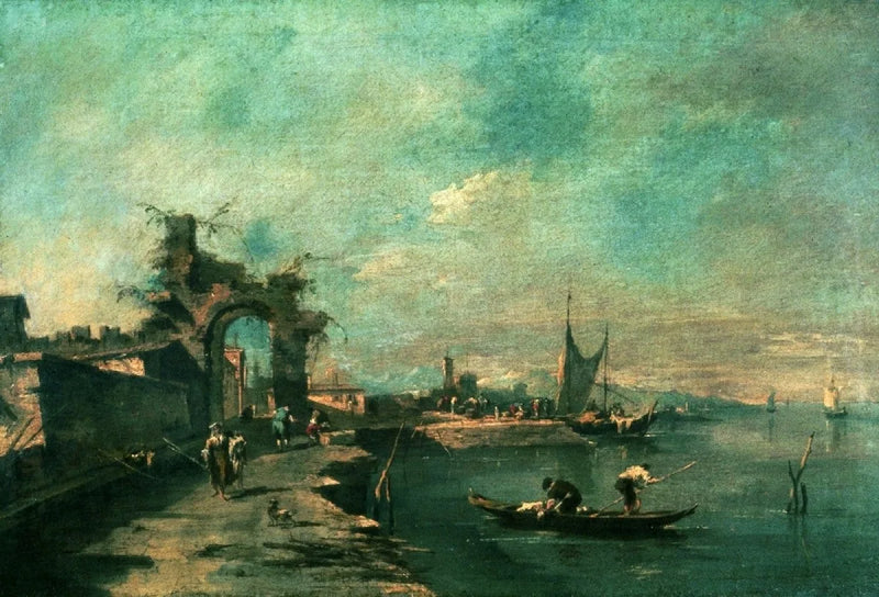 Kıyı Manzarası - Francesco Guardi