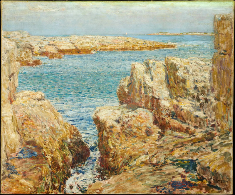 Kıyı Manzarası, Shoals Adaları - Childe Hassam