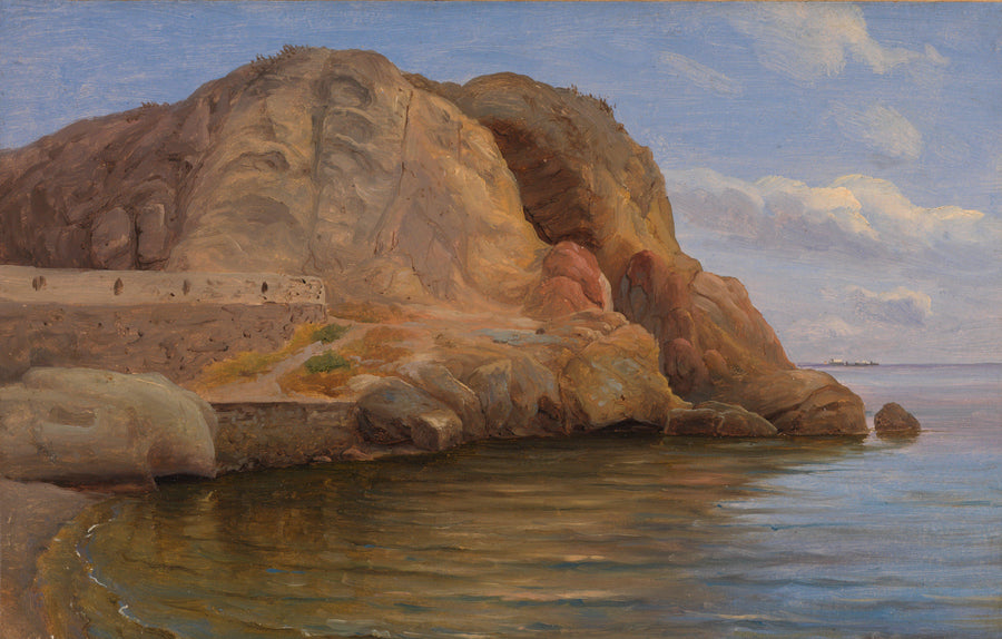 Scène côtière, peut-être Capri - Thomas Fearnley