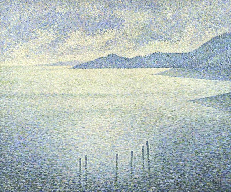 Kıyı Manzarası - Théodore van Rysselberghe