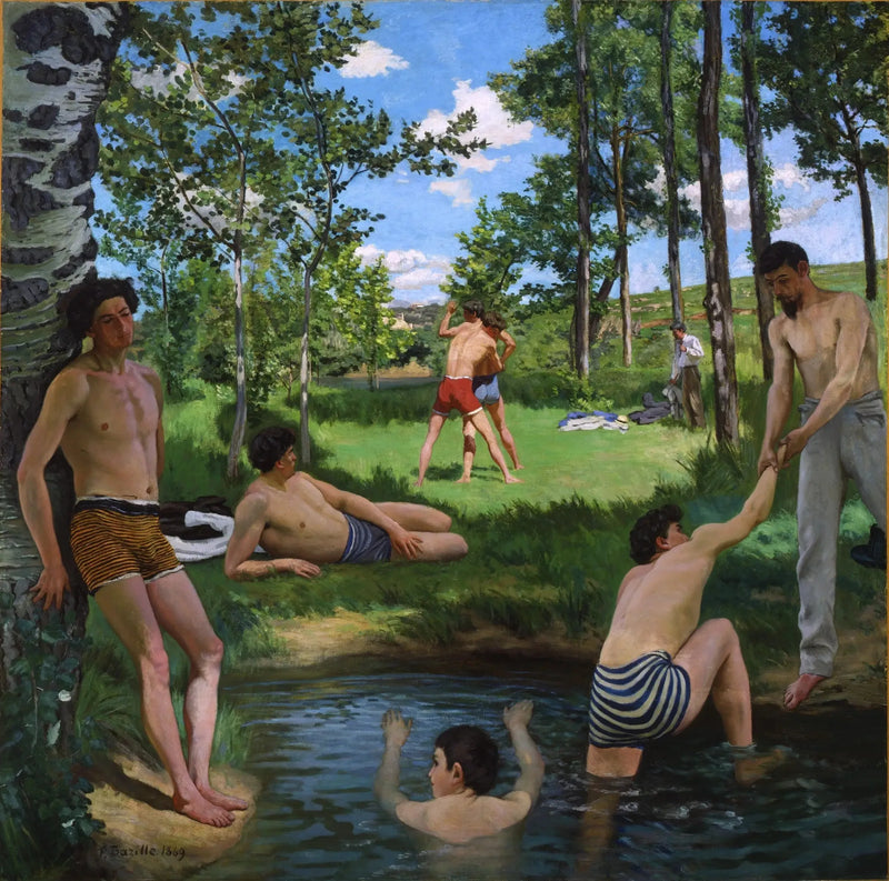 Yaz Manzarası - Frédéric Bazille