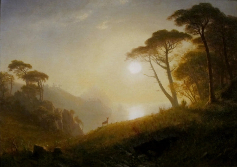 Yosemite Vadisi'nde Sahne - Albert Bierstadt