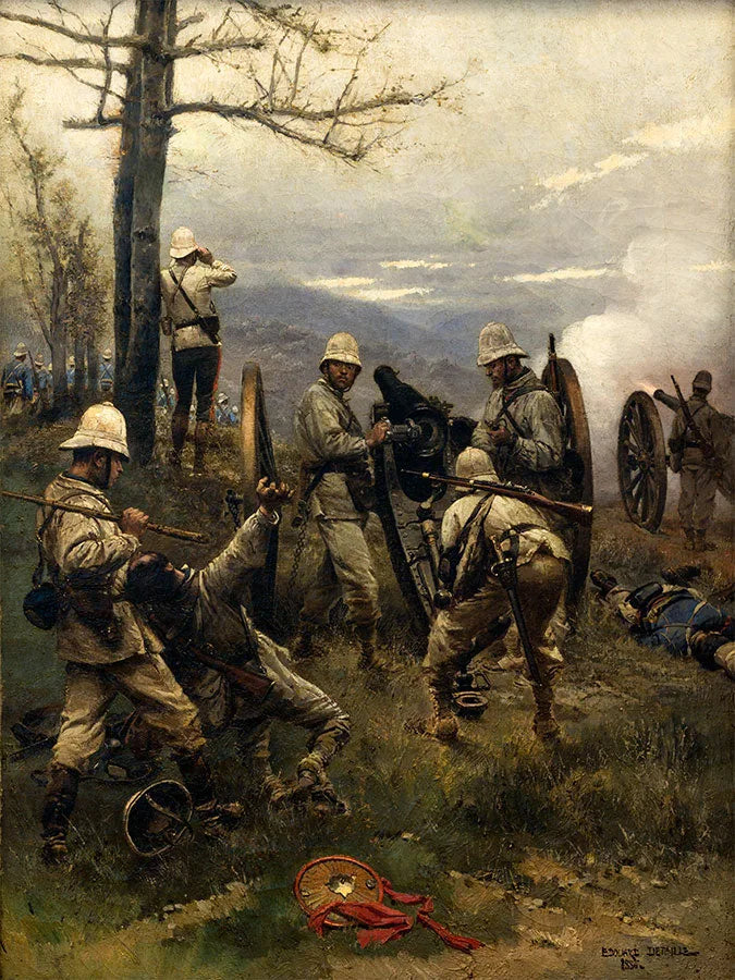 Savaş Sahnesi - Édouard Detaille