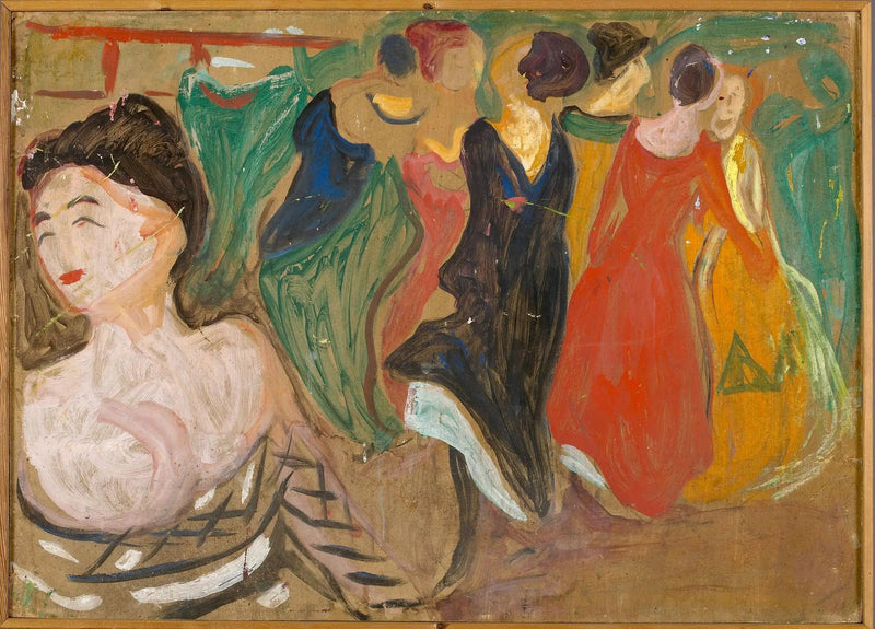 Genelev Sahnesi - Edvard Munch