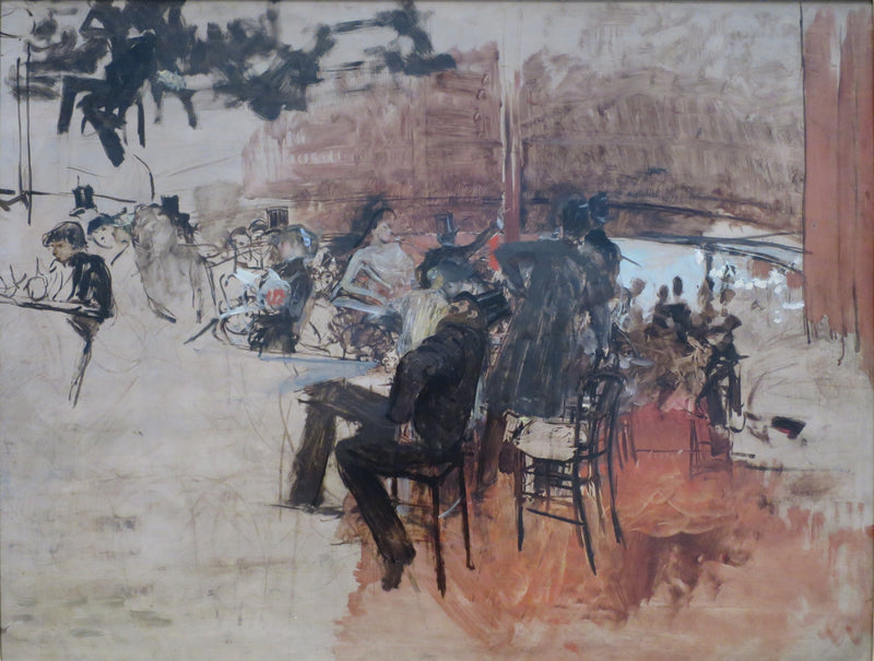 Kafe Sahnesi - Giovanni Boldini