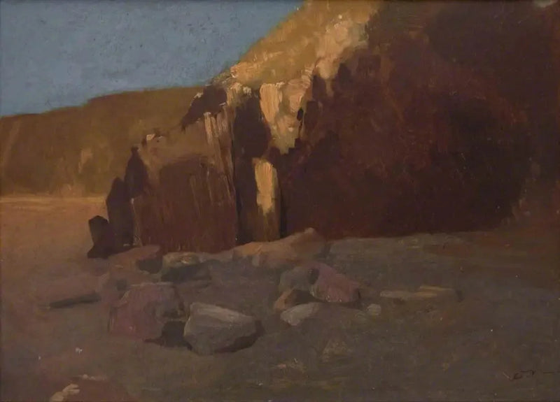 Falez Manzarası - Odilon Redon