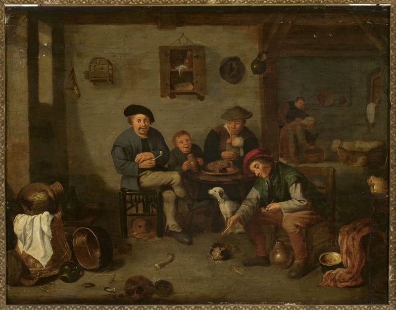 Kırsalda Günlük Hayat Sahnesi - David Teniers le Jeune