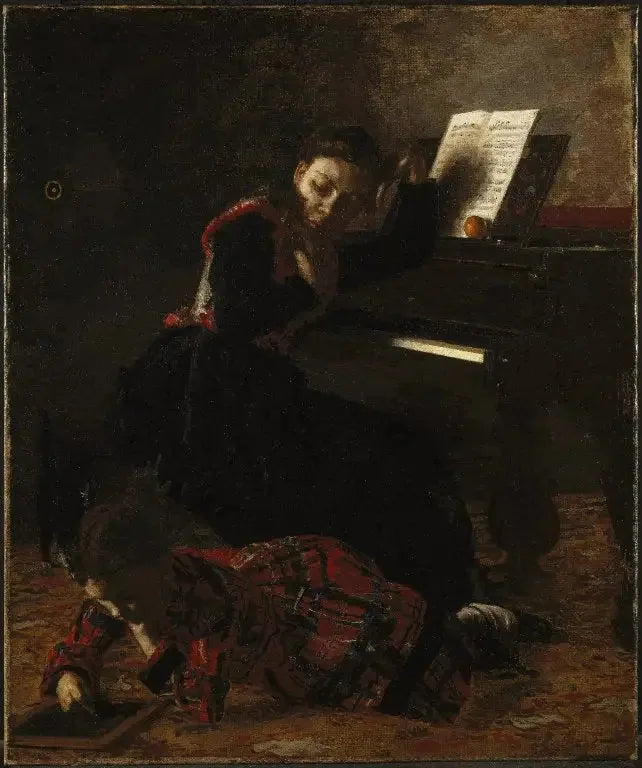 Ev Sahnesi - Thomas Eakins