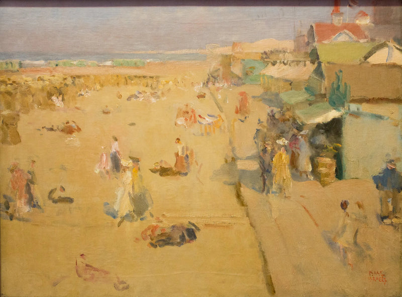 Scheveningen'de Plaj Sahnesi - Isaac Israëls